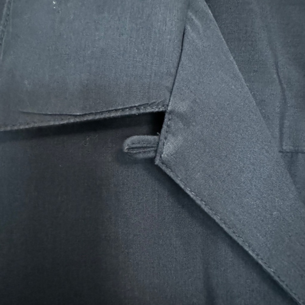 Cabin Creek Button Down Navy Blue Shirt with Collar and shirt pockets - Picture 6 of 14